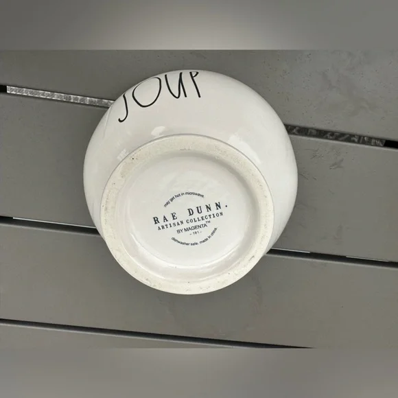 Rae Dunn by Magenta Soup Bowl 16 Oz - Picture 6 of 8